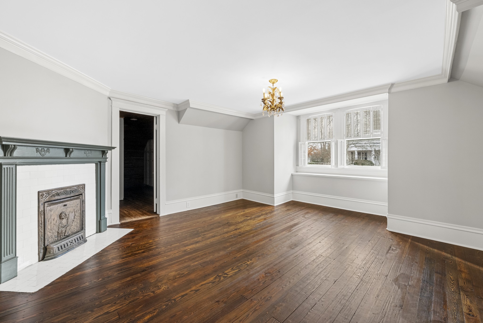 343 Forrest Street Lewisburg, TN 37091 - Photo 47 of 84 a view of an empty room with wooden floor and a window