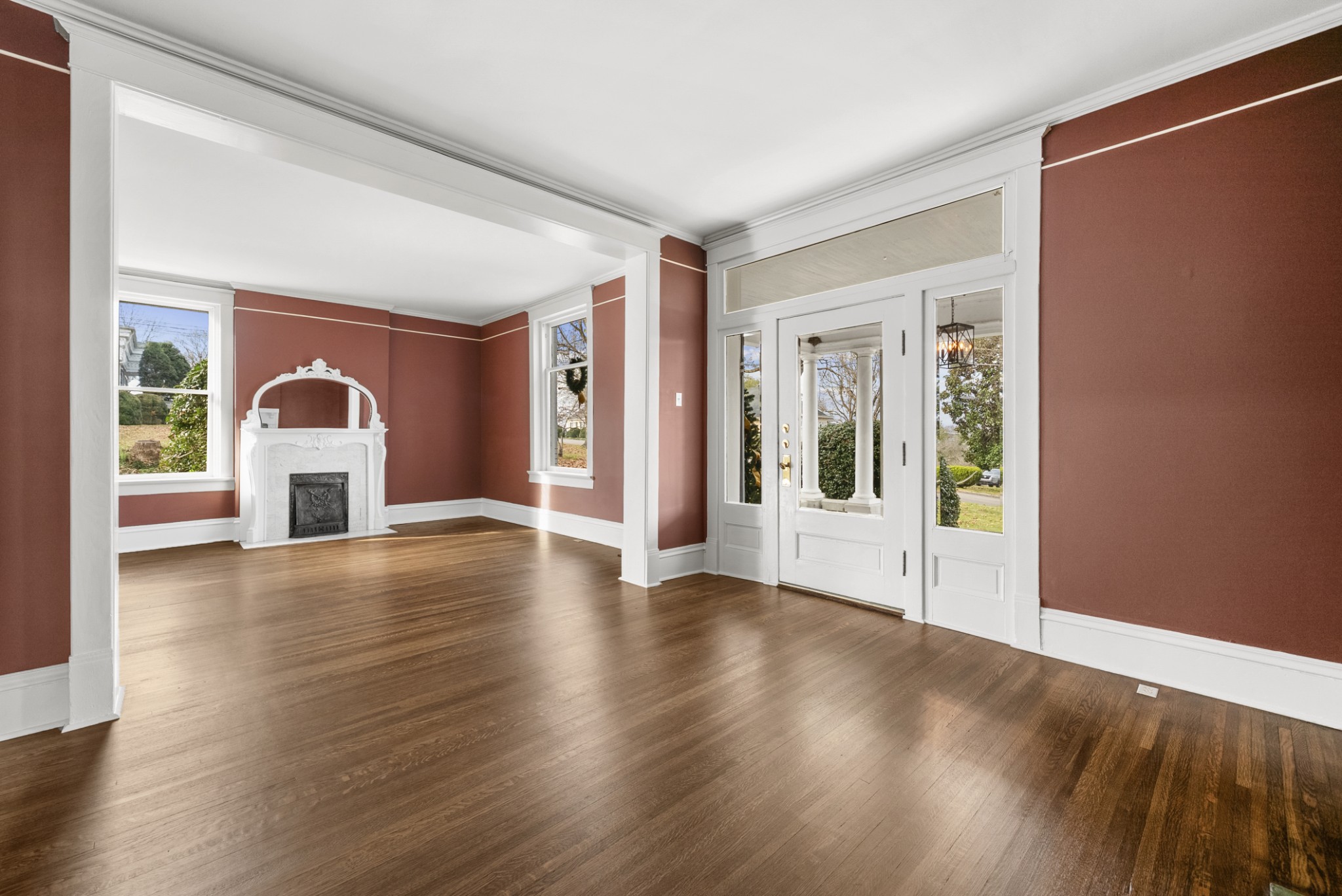 343 Forrest Street Lewisburg, TN 37091 - Photo 7 of 84 a view of a big room with wooden floor and windows