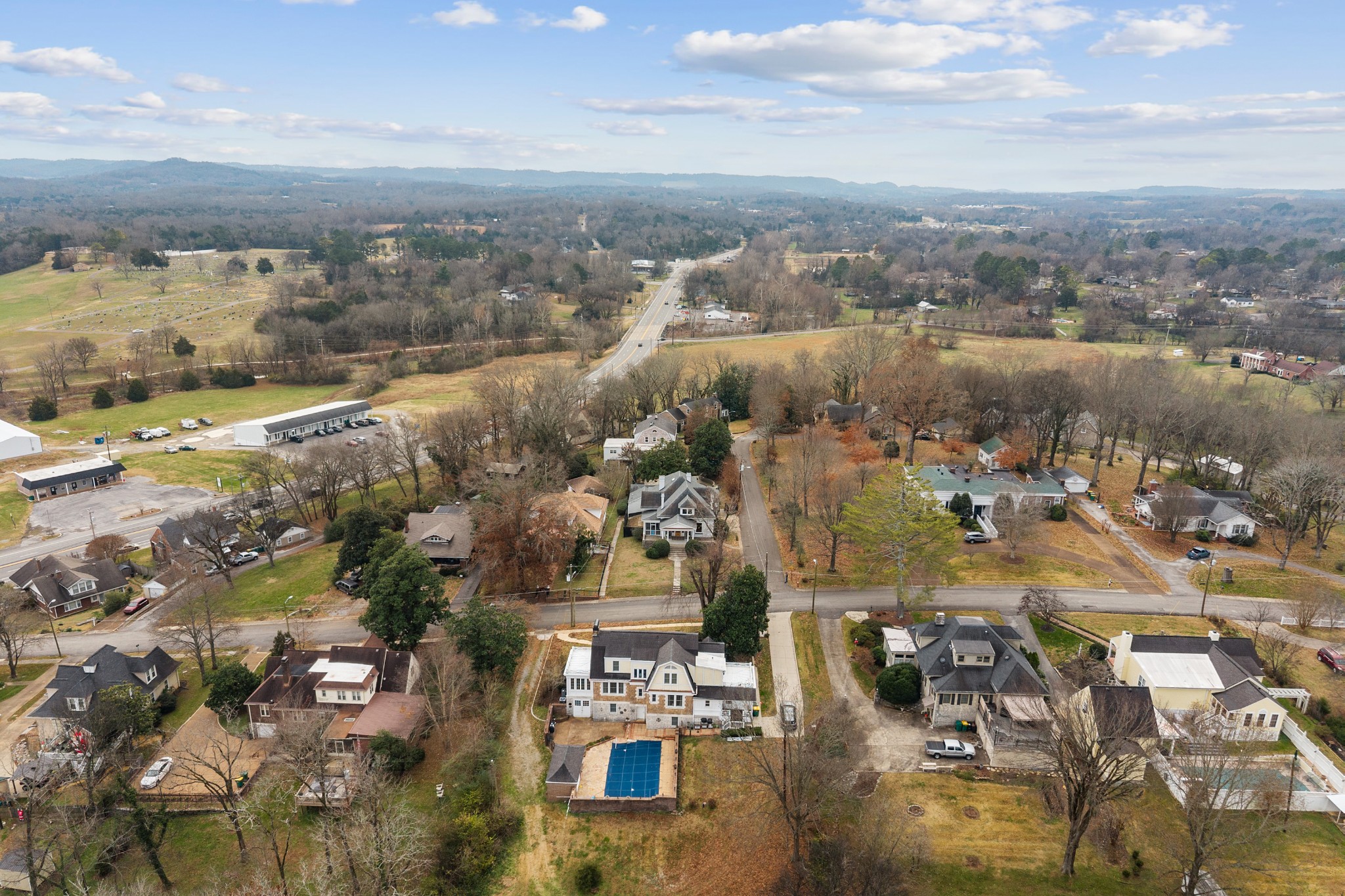 343 Forrest Street Lewisburg, TN 37091 - Photo 82 of 84 an aerial view of a city