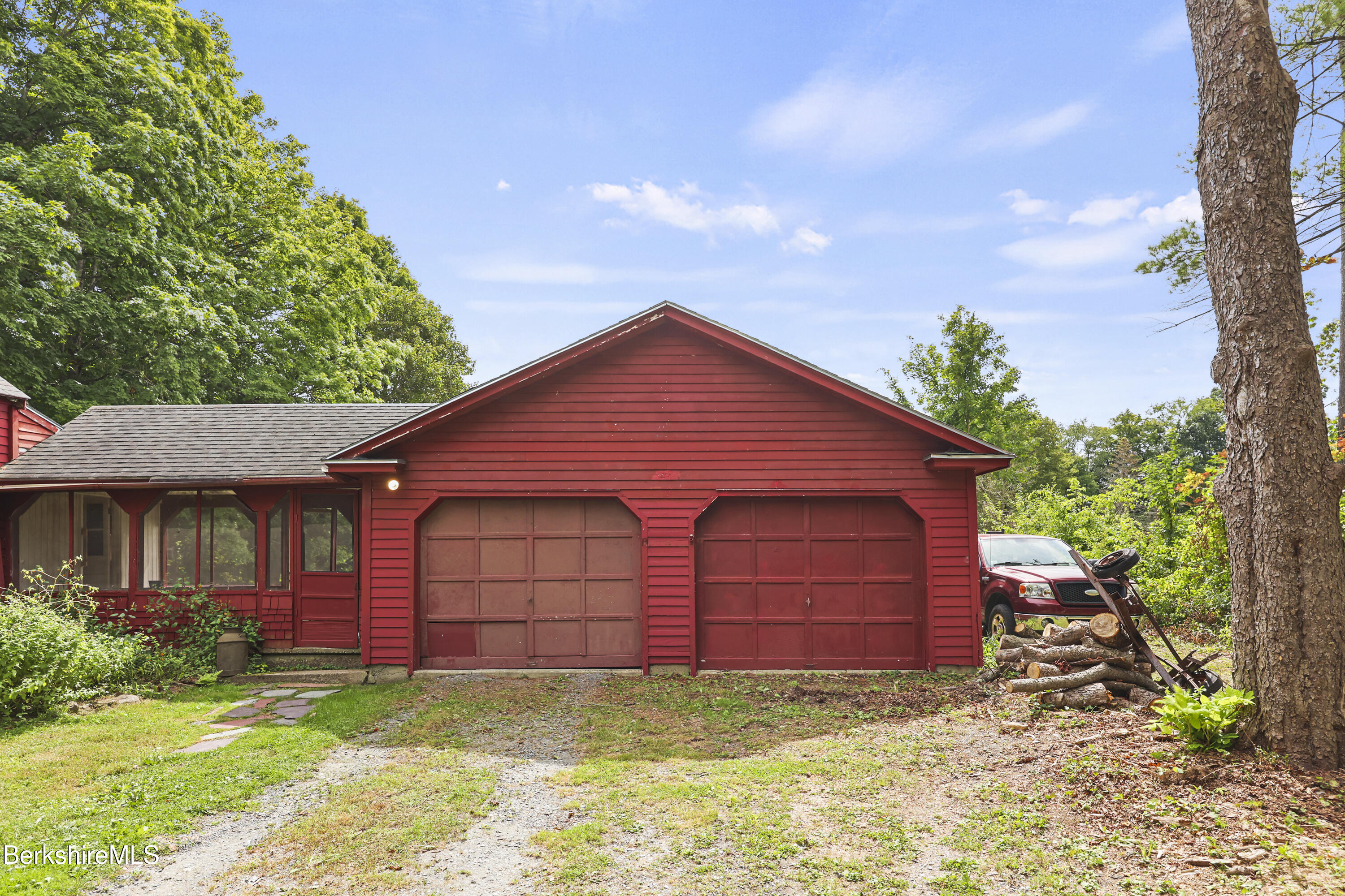 445 Devon Road Lee, MA 01238 - Photo 35 of 41 two car garage