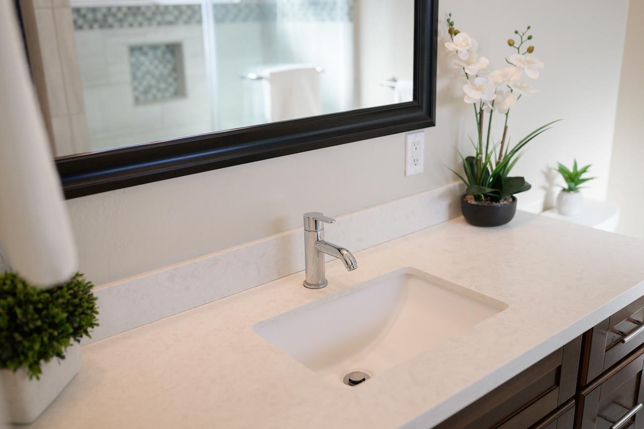 155 Rabbits Run Road Santa Cruz, CA 95060 - Photo 58 of 113 a bathroom with a sink and a mirror