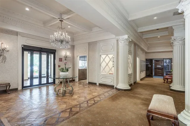 a view of swimming pool with outdoor seating