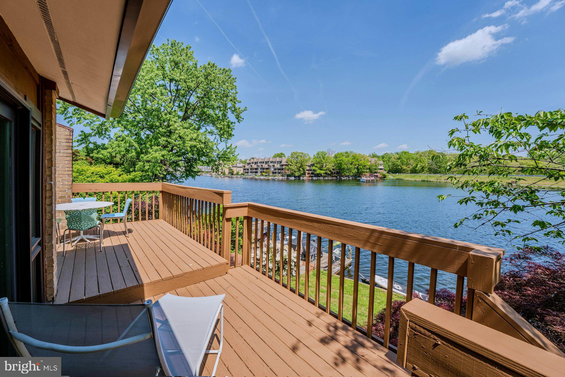 2013 Lakewinds Drive Reston, VA 20191 - Photo 39 of 54 Deck overlooking lake