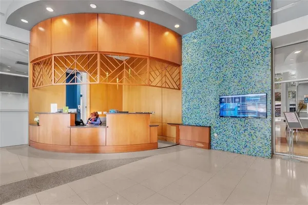 a view of city from balcony