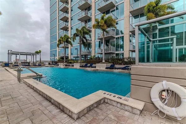 a view of a livingroom with furniture and a couch