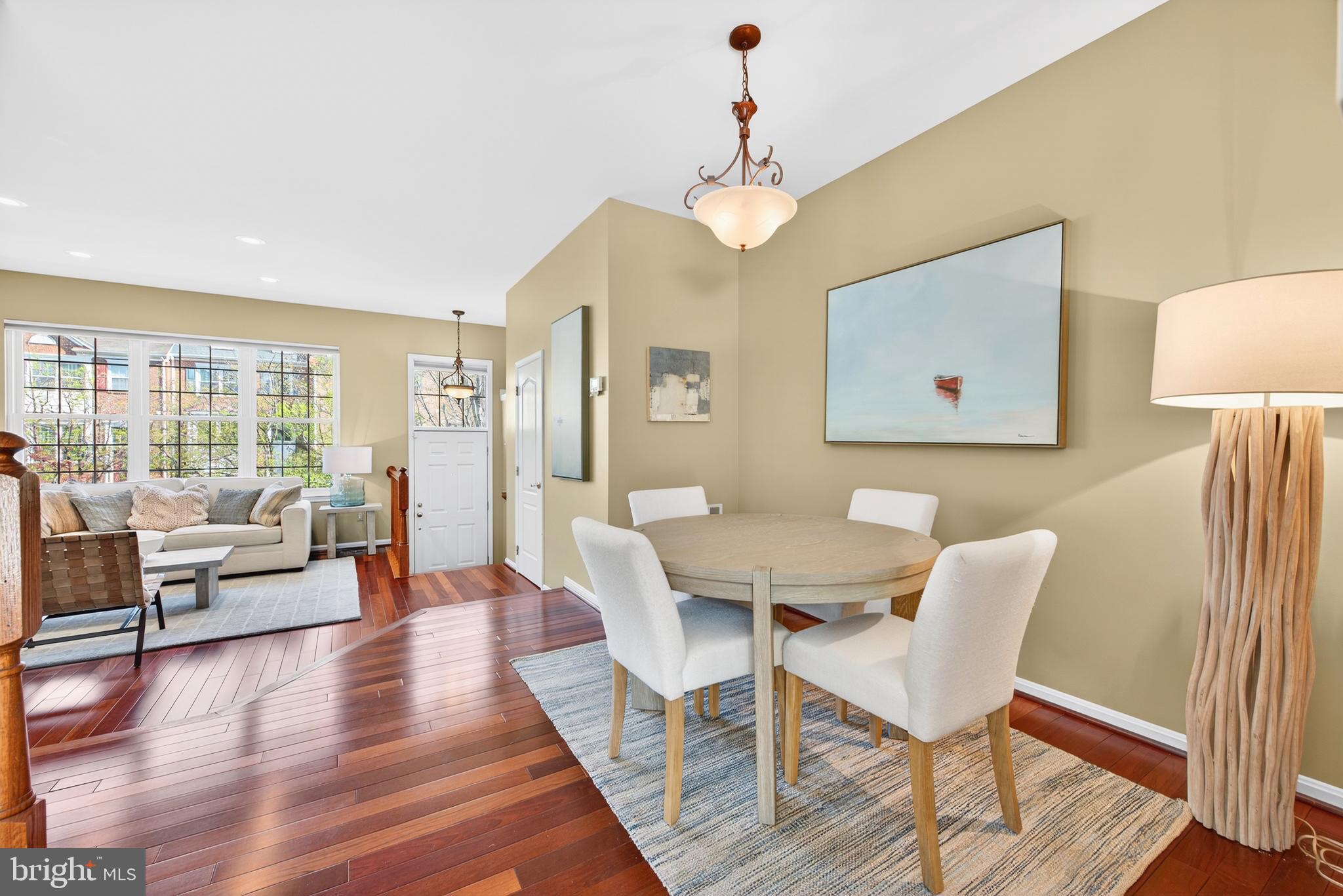 12017 Edgemere Circle Reston, VA 20190 - Photo 10 of 30 a view of a livingroom with furniture window and wooden floor