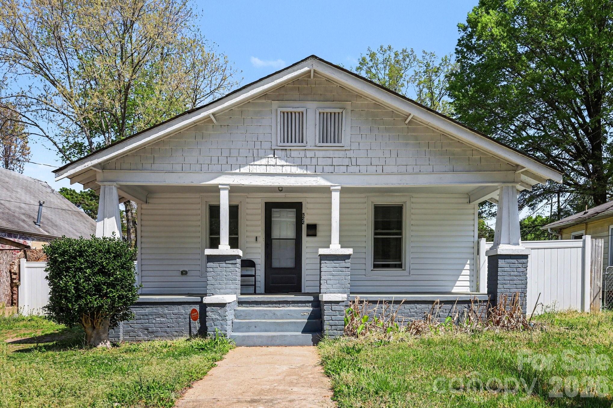 522 Elm Street Salisbury, NC 28144 - Photo 2 of 20 a front view of a house with a yard