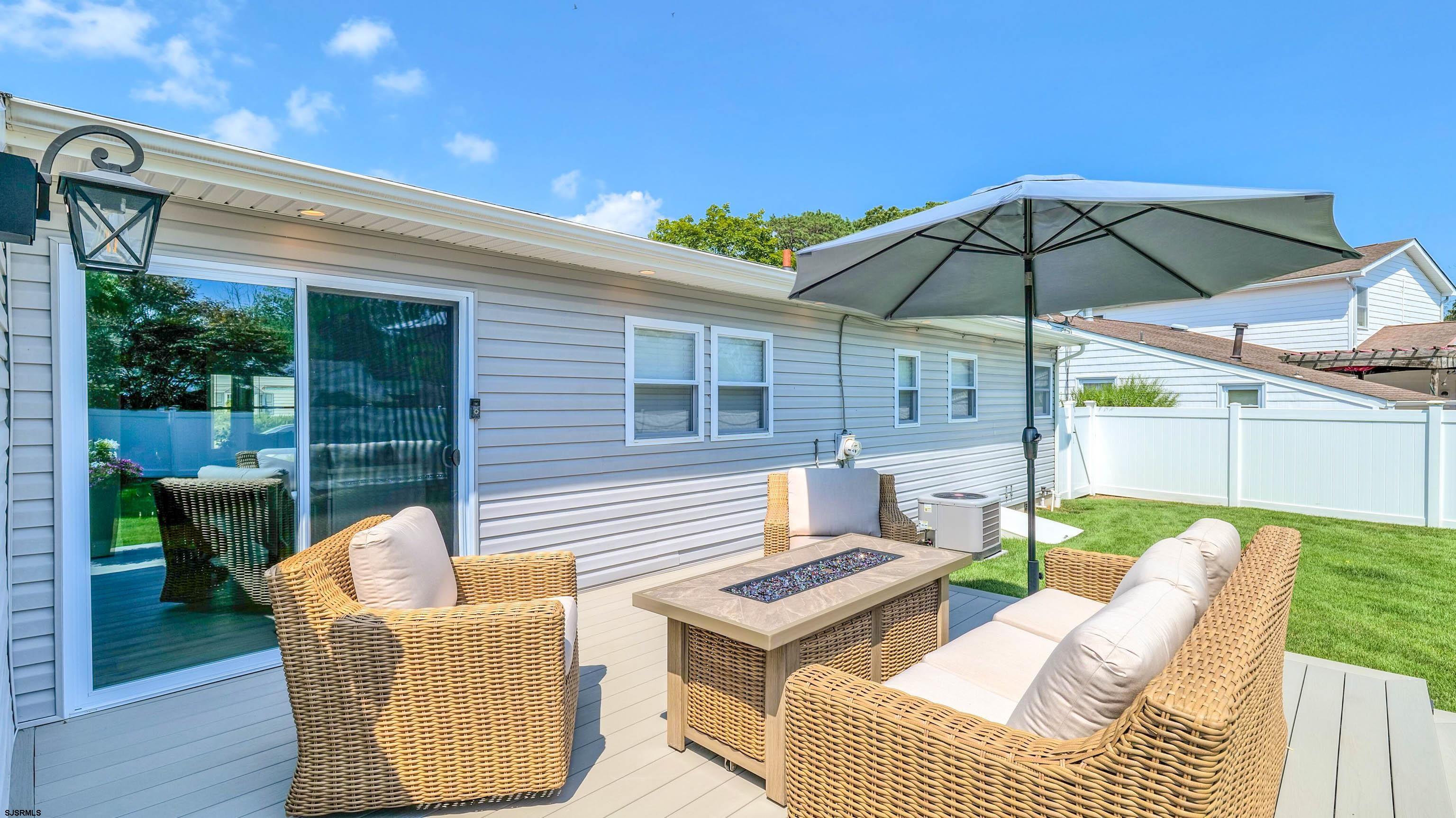13 Gulph Mill Road Somers Point, NJ 08244 - Photo 40 of 43 a patio view with a seating space
