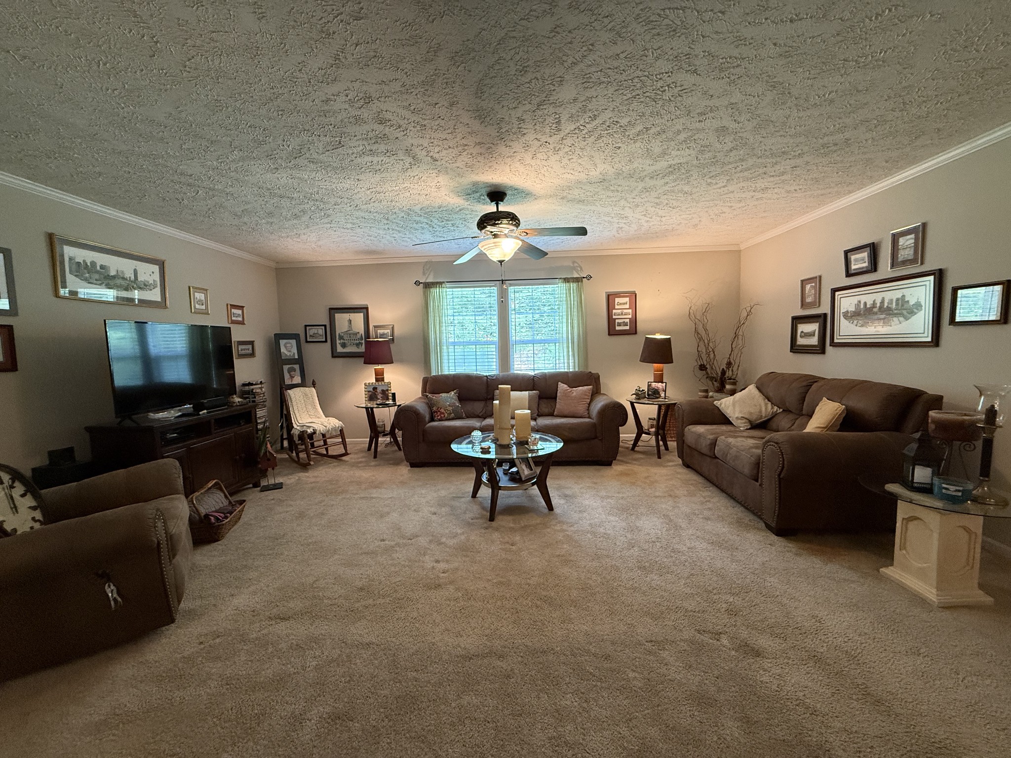 1640 Bucket Branch Road Waverly, TN 37185 - Photo 2 of 38 a living room with furniture and a large window