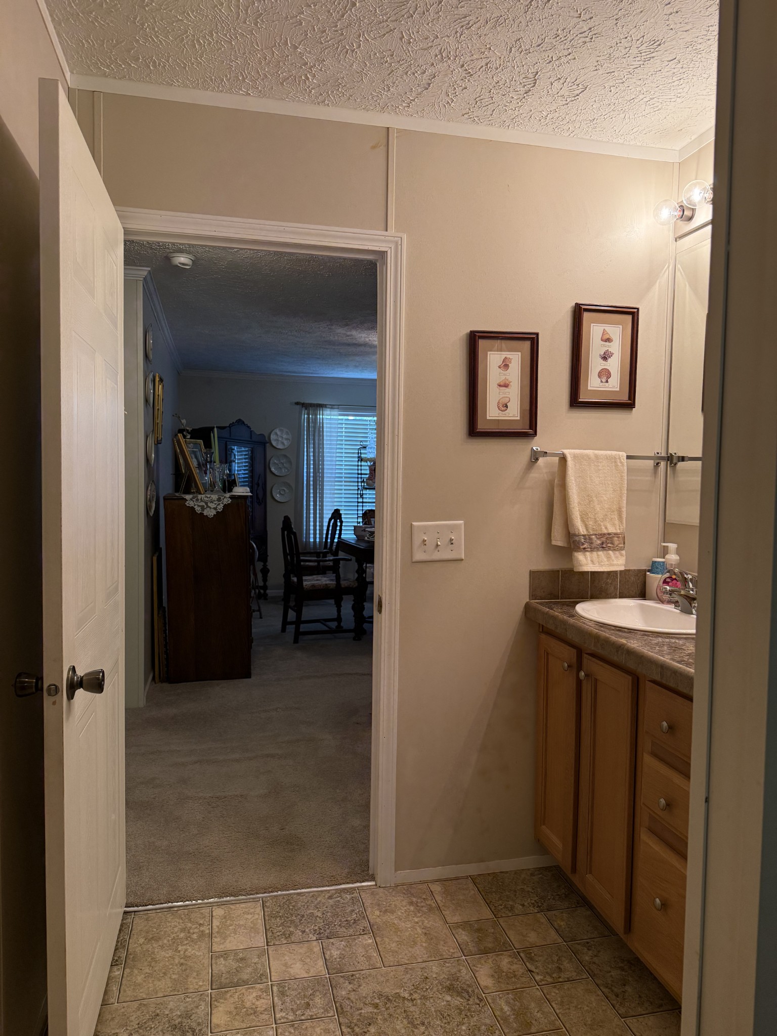 1640 Bucket Branch Road Waverly, TN 37185 - Photo 23 of 38 a view of a hallway and a livingroom with furniture
