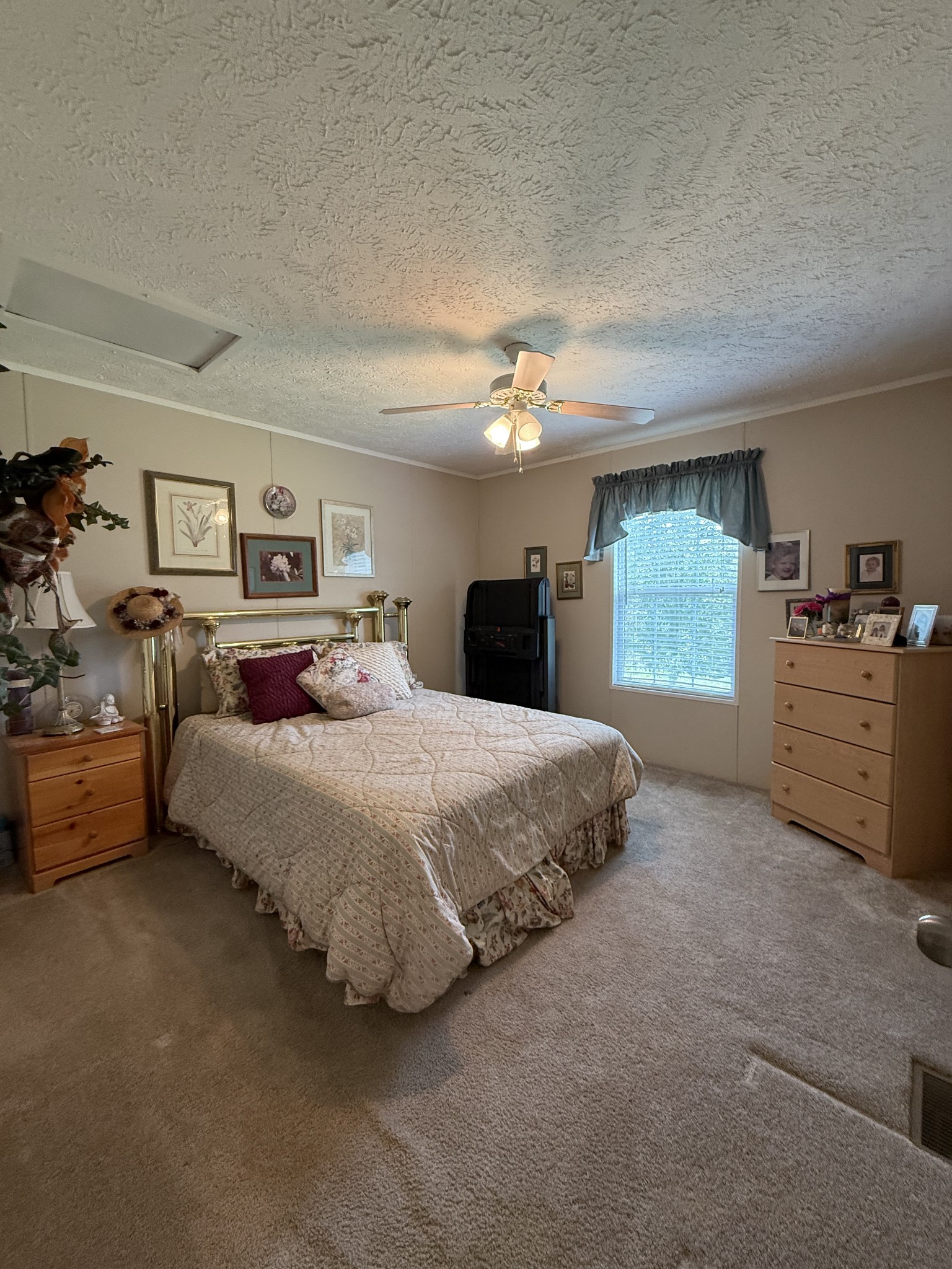 1640 Bucket Branch Road Waverly, TN 37185 - Photo 24 of 38 a spacious bedroom with a bed a dresser and potted plant on the dresser