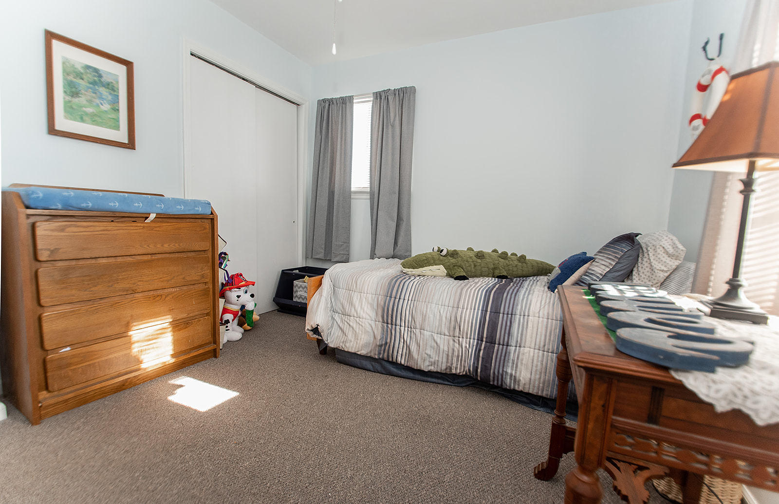 549 Holiday Road Vinton, VA 24179 - Photo 25 of 30 a bedroom with a bed and a closet