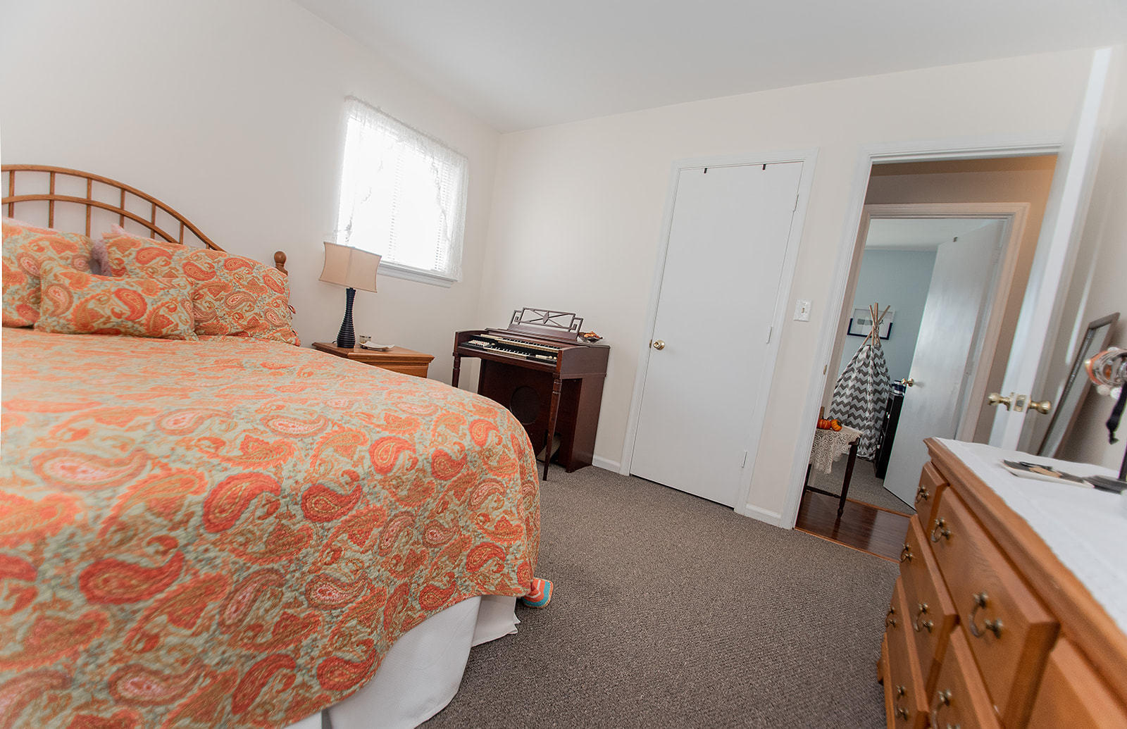 549 Holiday Road Vinton, VA 24179 - Photo 27 of 30 a bedroom with a bed and wooden floor