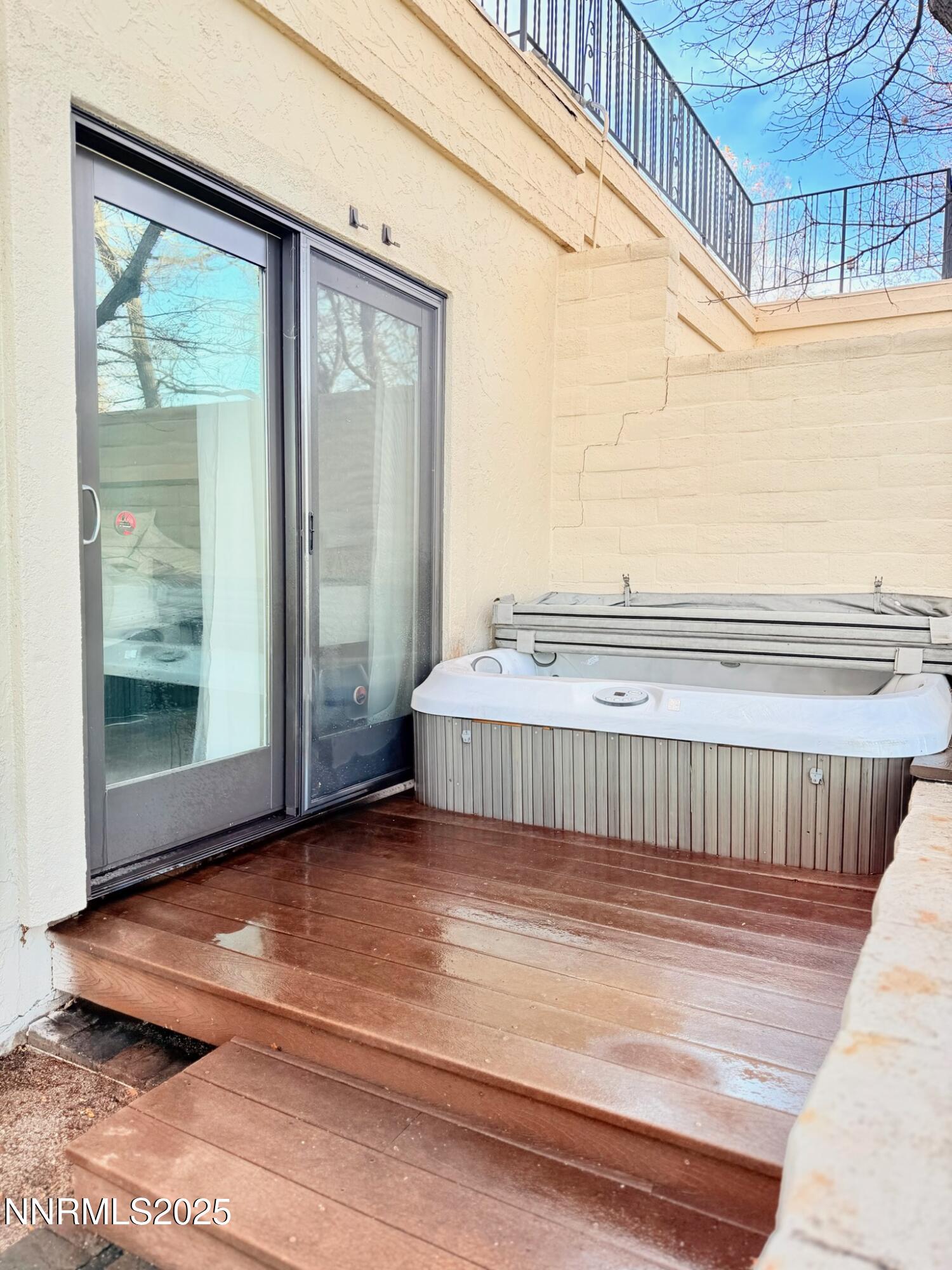 5012 Lakeridge Terrace East Reno, NV 89509 - Photo 21 of 49 a view of a porch with wooden floor and fence