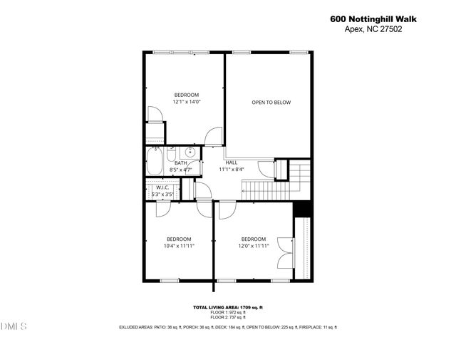 $420,000 | 600 Nottinghill Walk, Apex, NC 27502