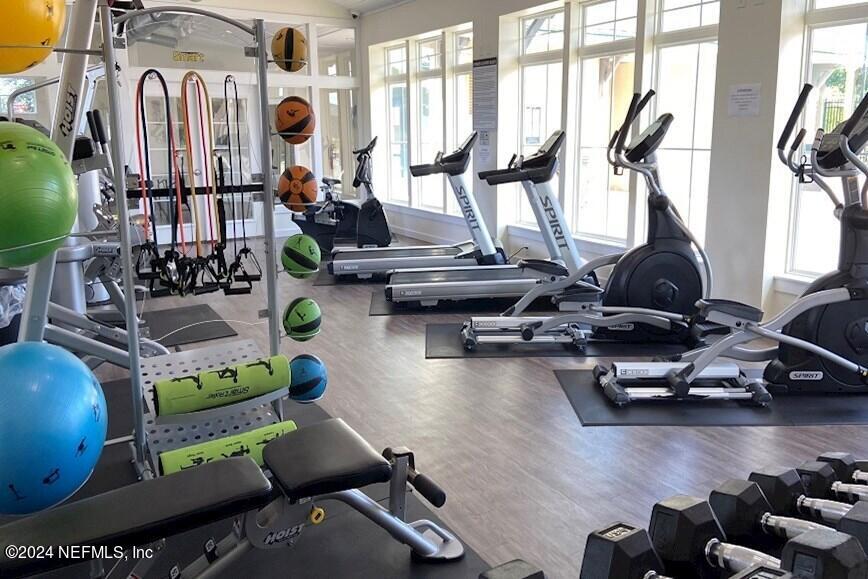 294 Buck Run Way St. Augustine, FL 32092 - Photo 20 of 22 a room with gym equipment