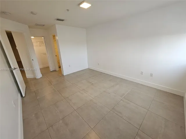 a view of a walk in closet