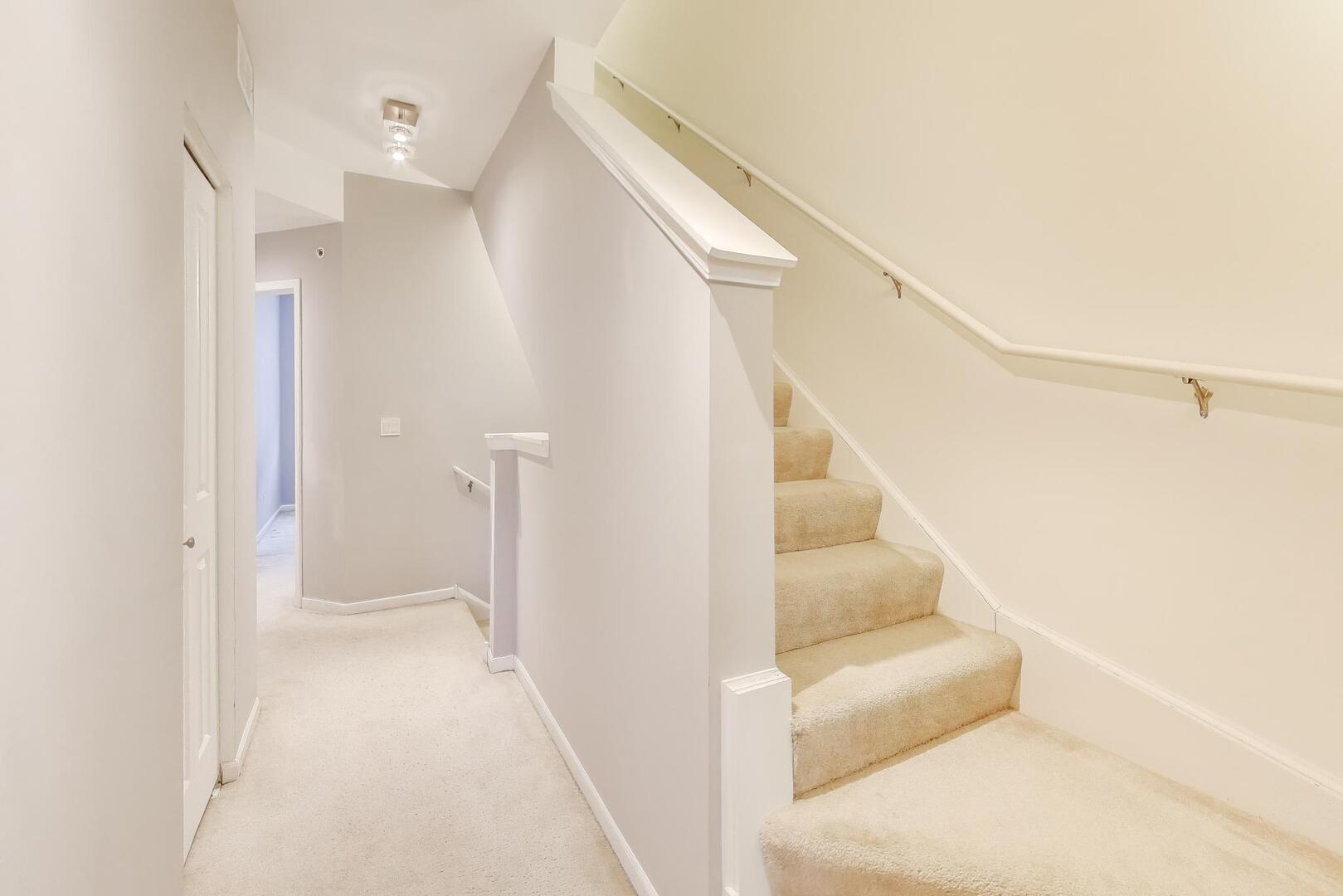 3625 South Morgan Street, Unit C Chicago, IL 60609 - Photo 21 of 44 a view of a hallway with staircase