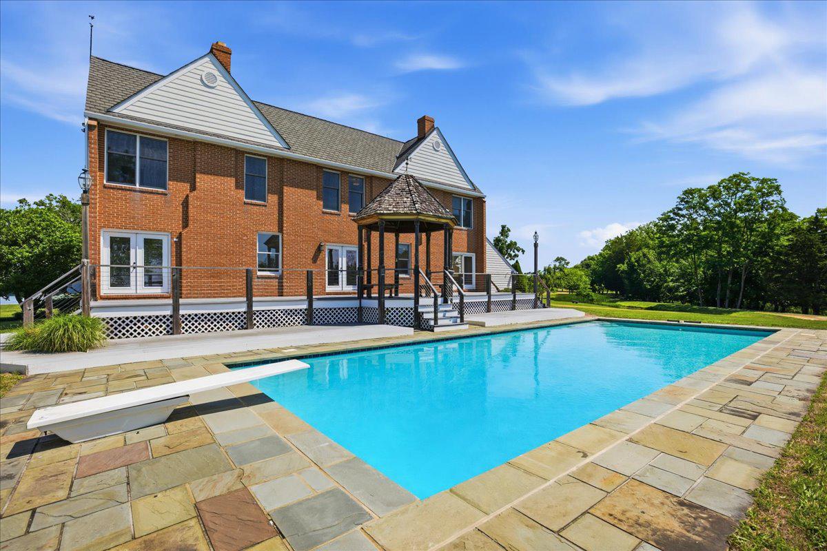 2070 Turner Road Lusby, MD 20657 - Photo 47 of 79 The diving board end of the pool!