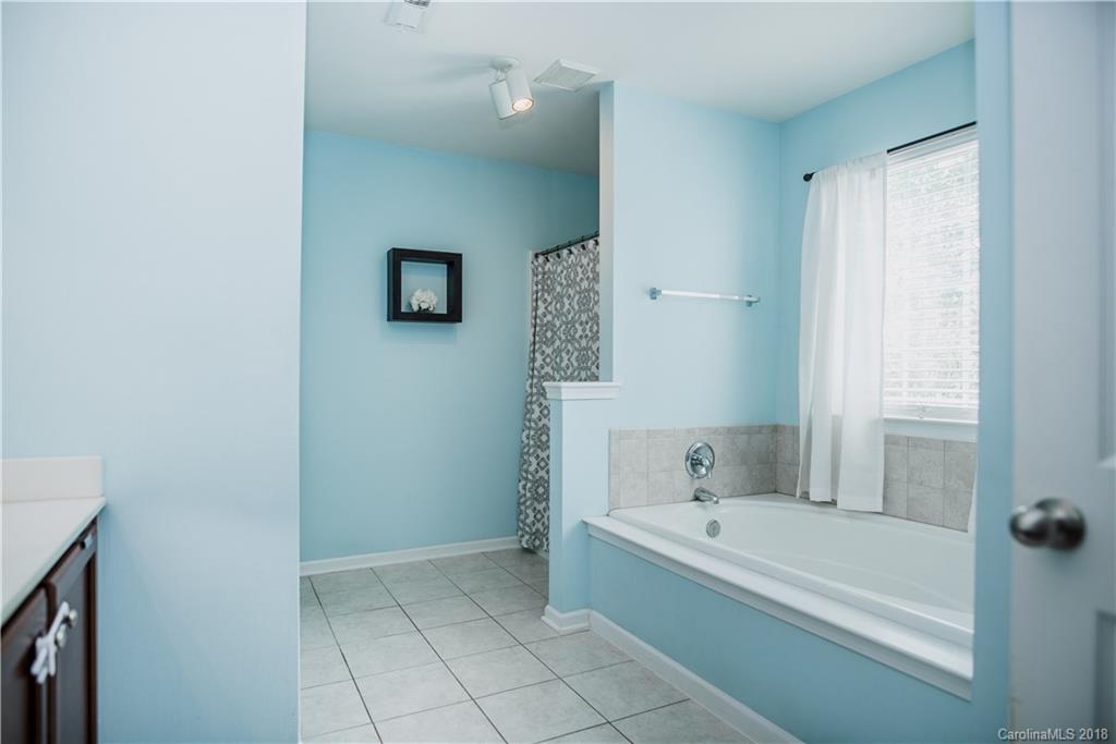 1735 Newland Road Denver, NC 28037 - Photo 13 of 24 a bathroom with a bathtub and a shower