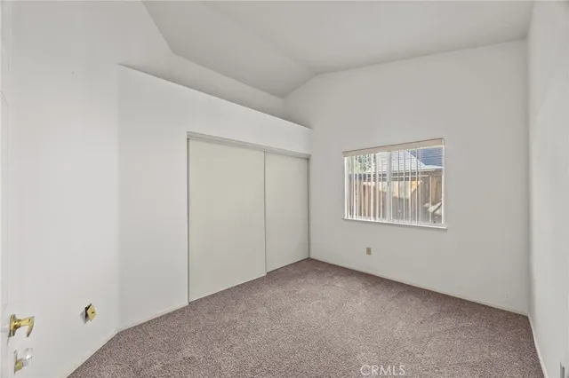 a view of a closet area