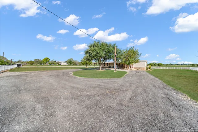 a view of a lake with houses