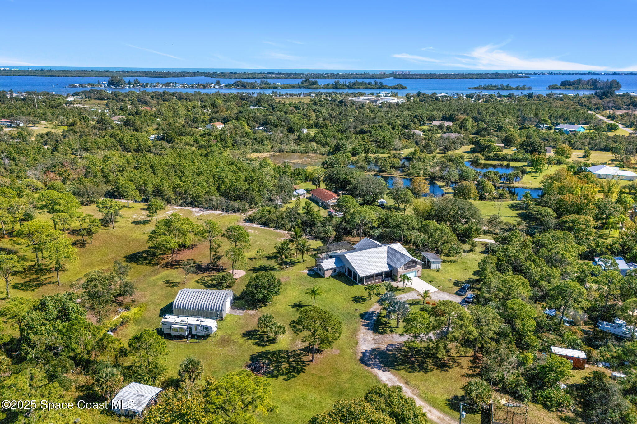 4540 Sand Point Road Grant Valkaria, FL 32949 - Photo 3 of 62 Aerial
