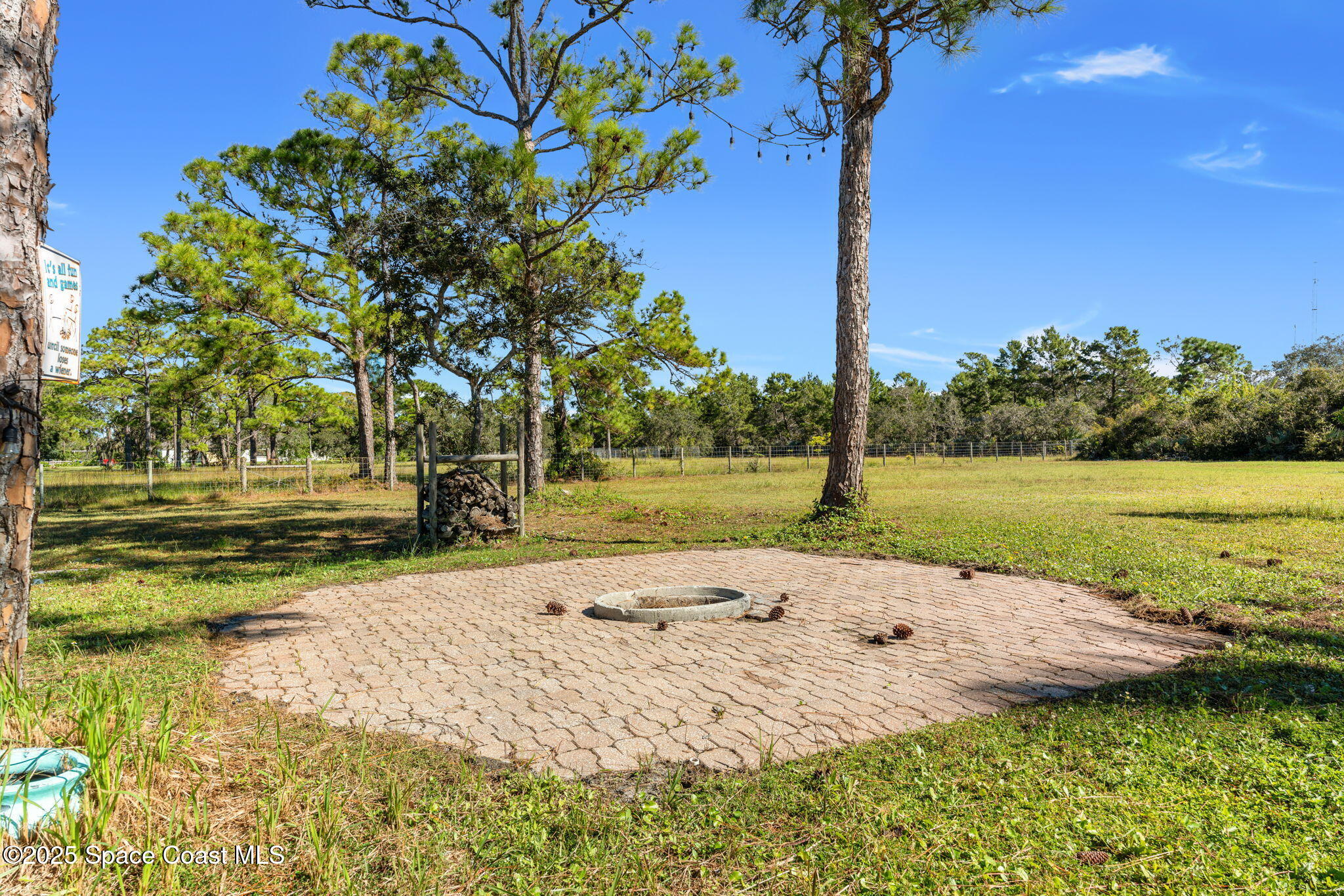 4540 Sand Point Road Grant Valkaria, FL 32949 - Photo 54 of 62 Fire Pit