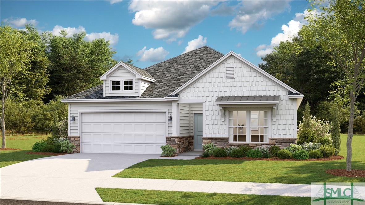 7 Tar Crk Road Savannah, GA 31419 - Photo 1 of 23 Litchfield II With Bonus Room Front Elevation Phot