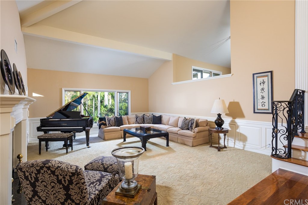 19051 Mesa Drive Villa Park, CA 92861 - Photo 23 of 28 a living room with furniture fireplace and a large window