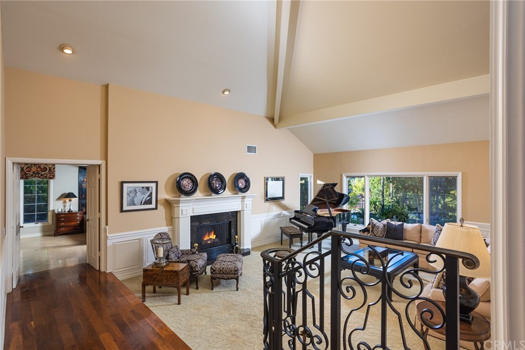 19051 Mesa Drive Villa Park, CA 92861 - Photo 24 of 28 a view of a livingroom with furniture hardwood floor and a large window