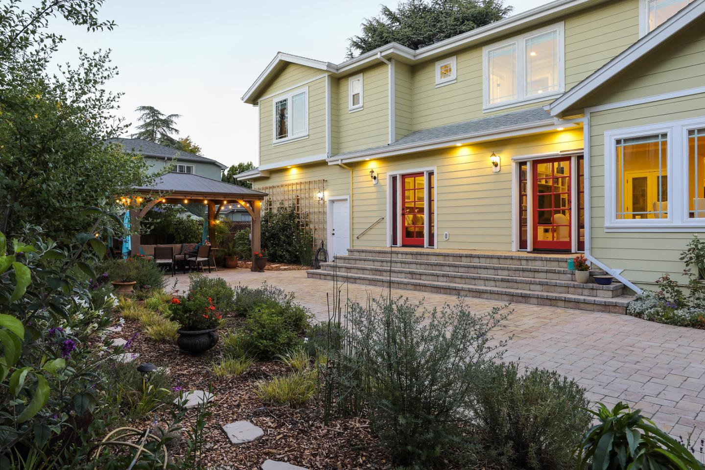 161 Willow Road Menlo Park, CA 94025 - Photo 2 of 14 a front view of a house