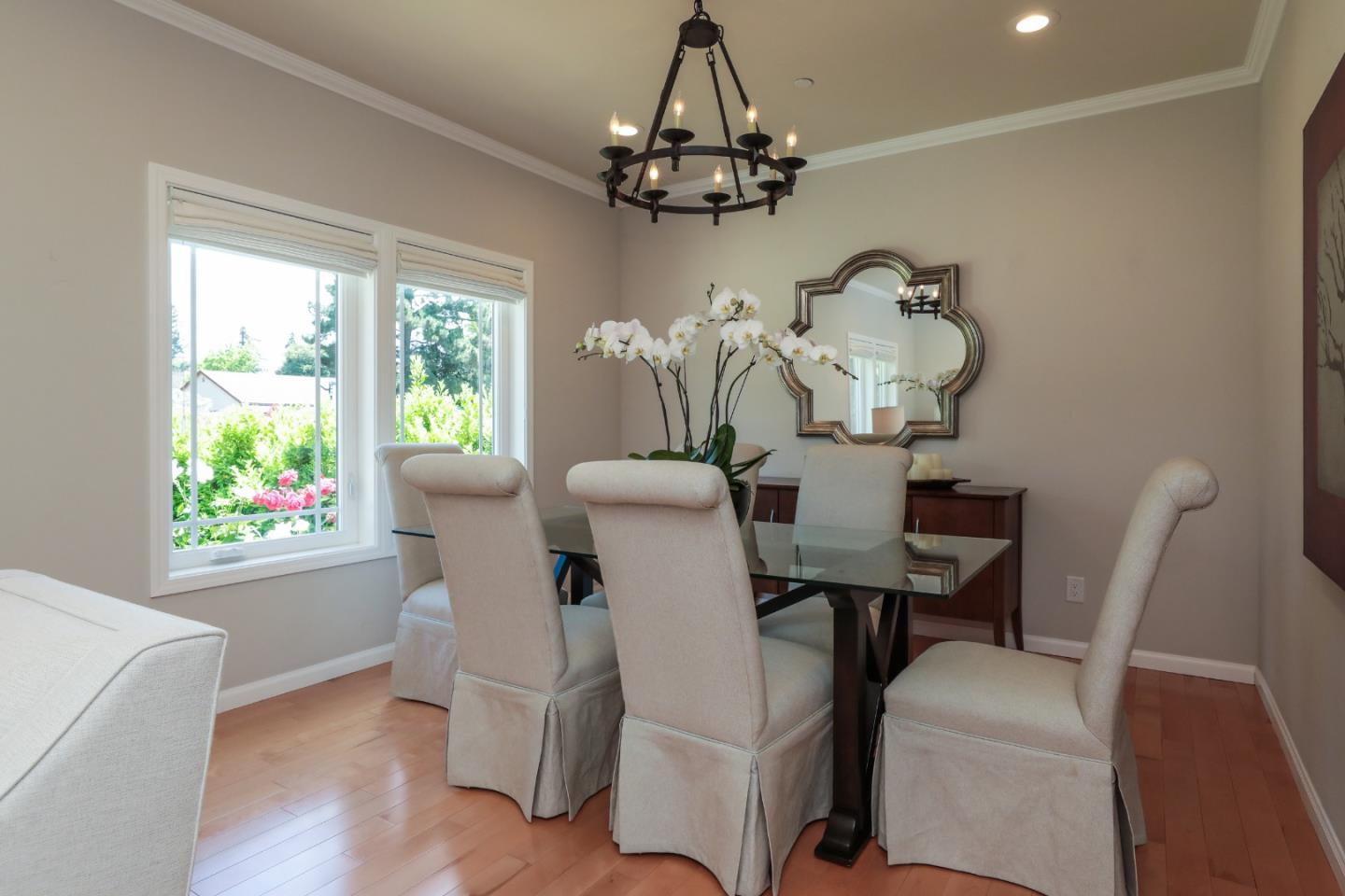 161 Willow Road Menlo Park, CA 94025 - Photo 5 of 14 a view of a dining room with furniture window and outside view