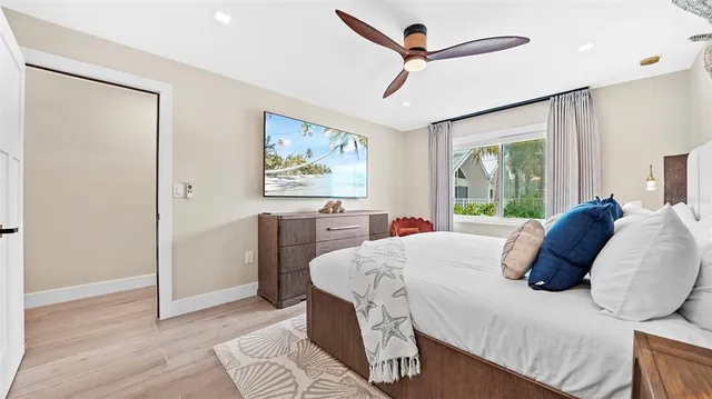 a view of beach and ocean