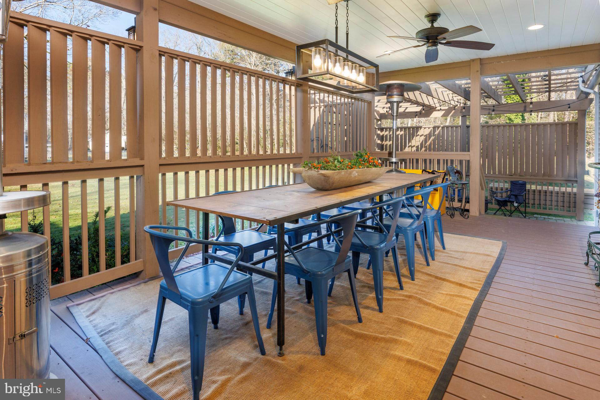 33228 Fox Road Easton, MD 21601 - Photo 39 of 45 Enclosed Deck Dining Area