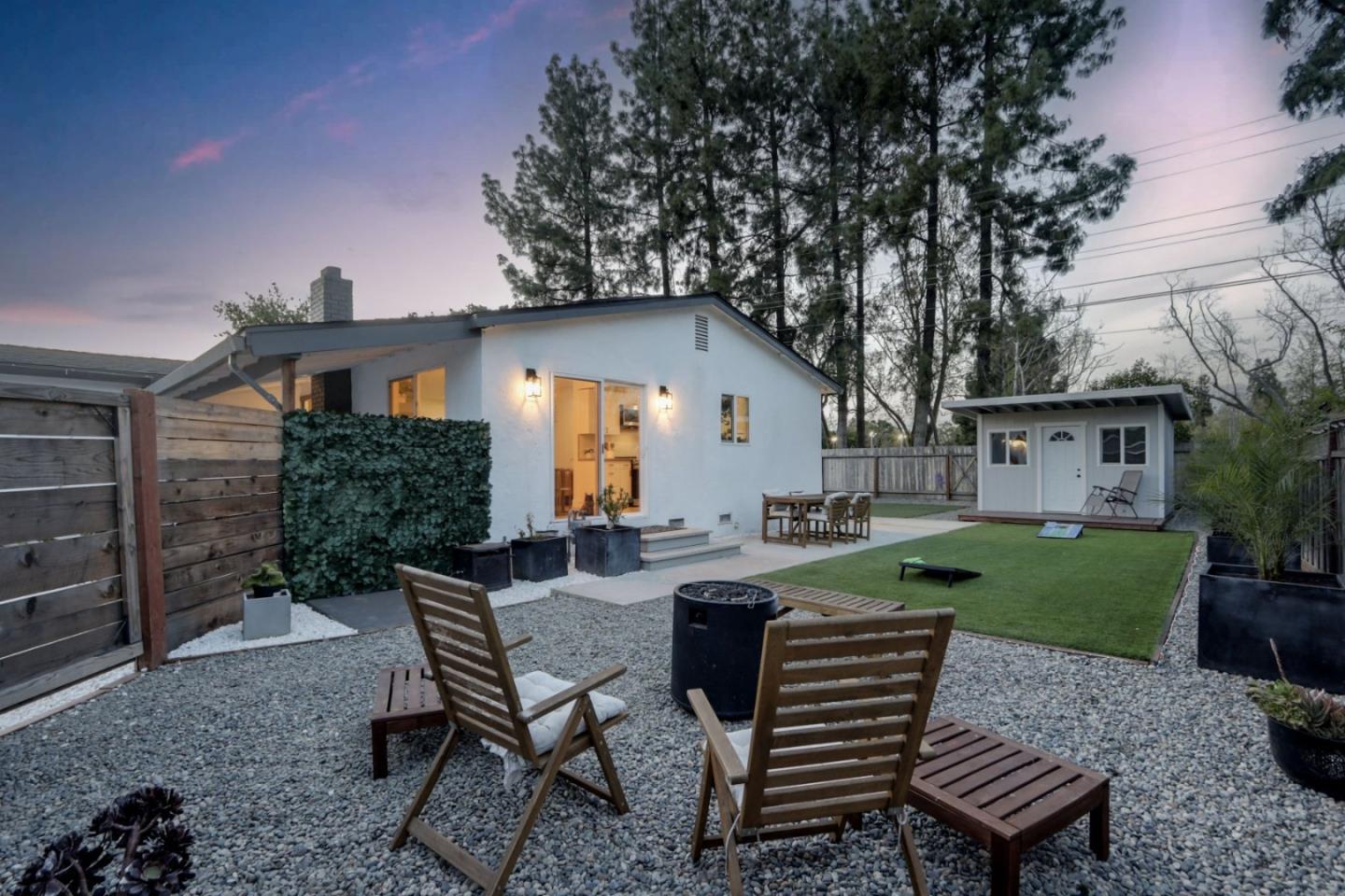 681 Arnold Drive Gilroy, CA 95020 - Photo 4 of 55 a view of a house with backyard and sitting area