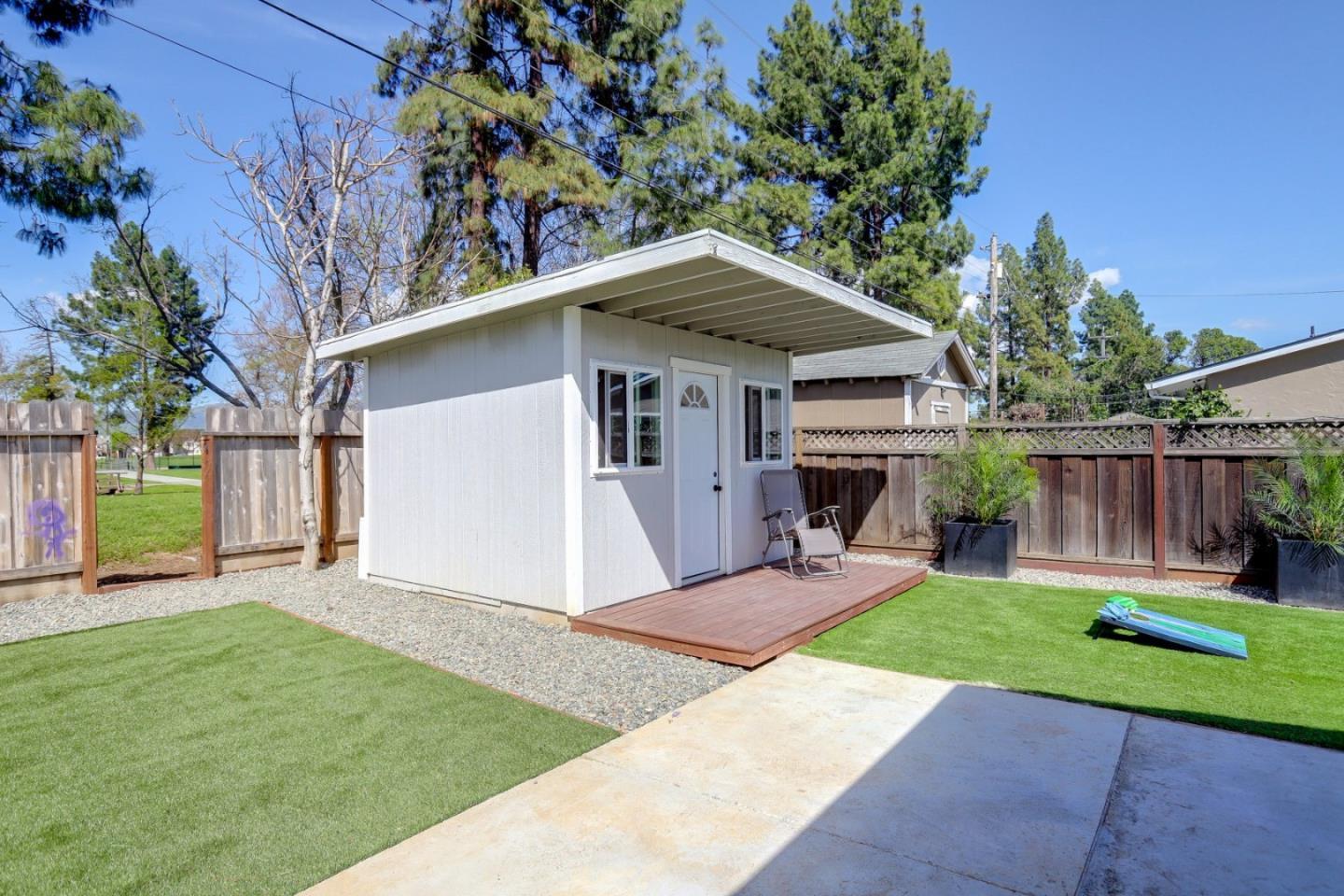 681 Arnold Drive Gilroy, CA 95020 - Photo 42 of 55 a backyard of a house with table and chairs