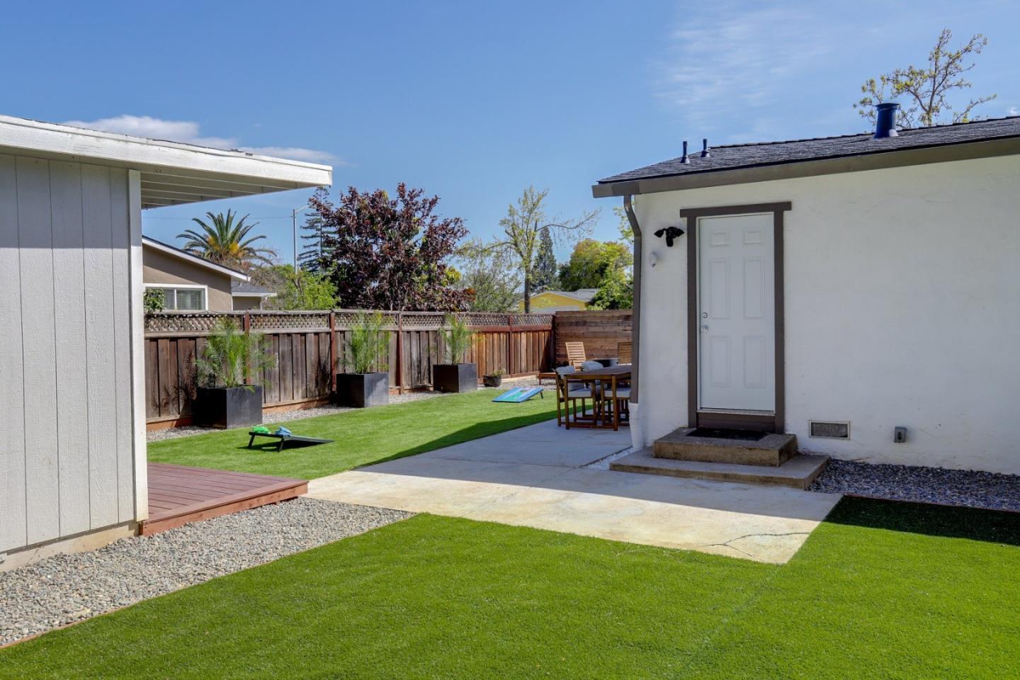 681 Arnold Drive Gilroy, CA 95020 - Photo 43 of 55 a view of a porch with a yard