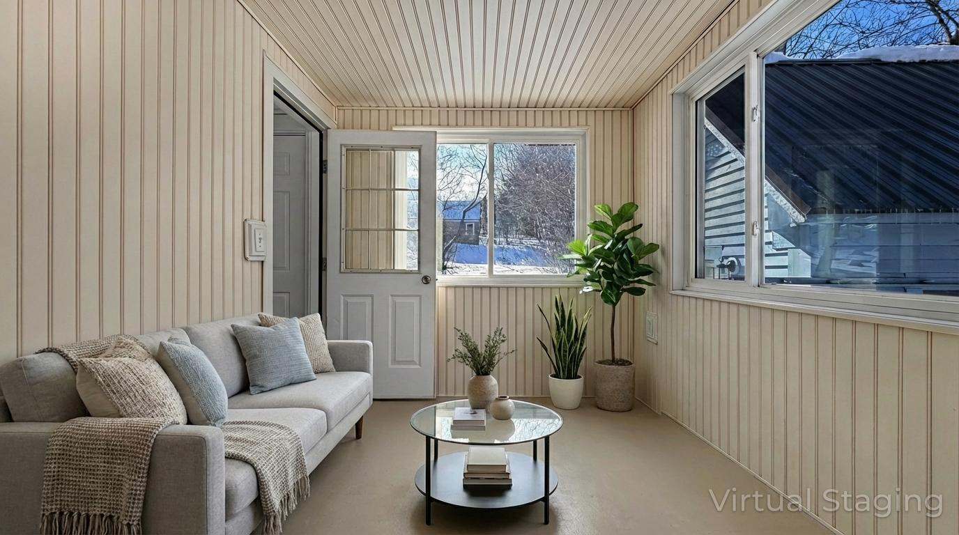 6 Dudley Street Presque Isle, ME 04769 - Photo 17 of 49 Virtually Staged Sun Room