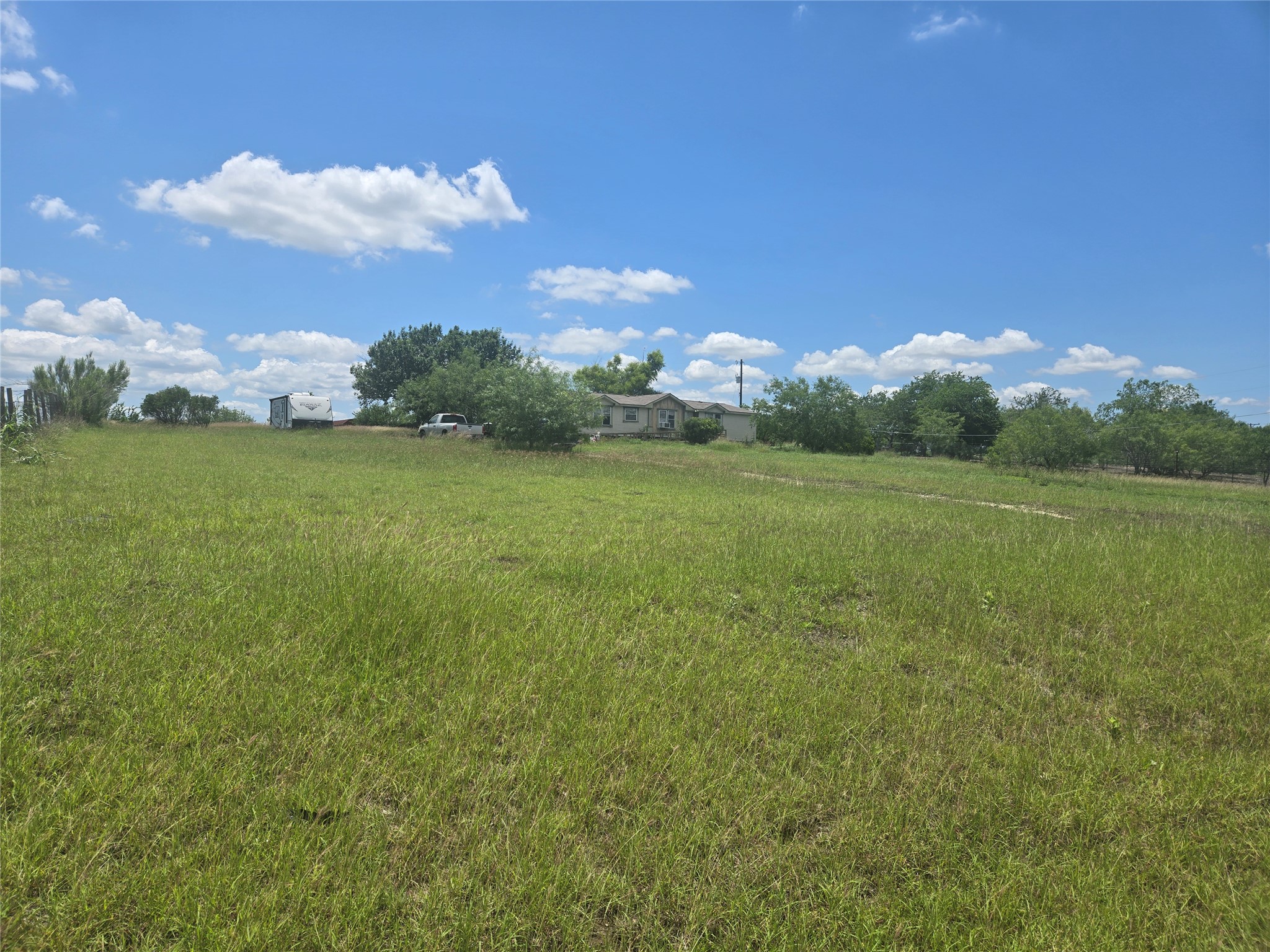 150 Longhorn Loop Kyle, TX 78640 - Photo 4 of 13 a view of a big yard with a large tree and a yard