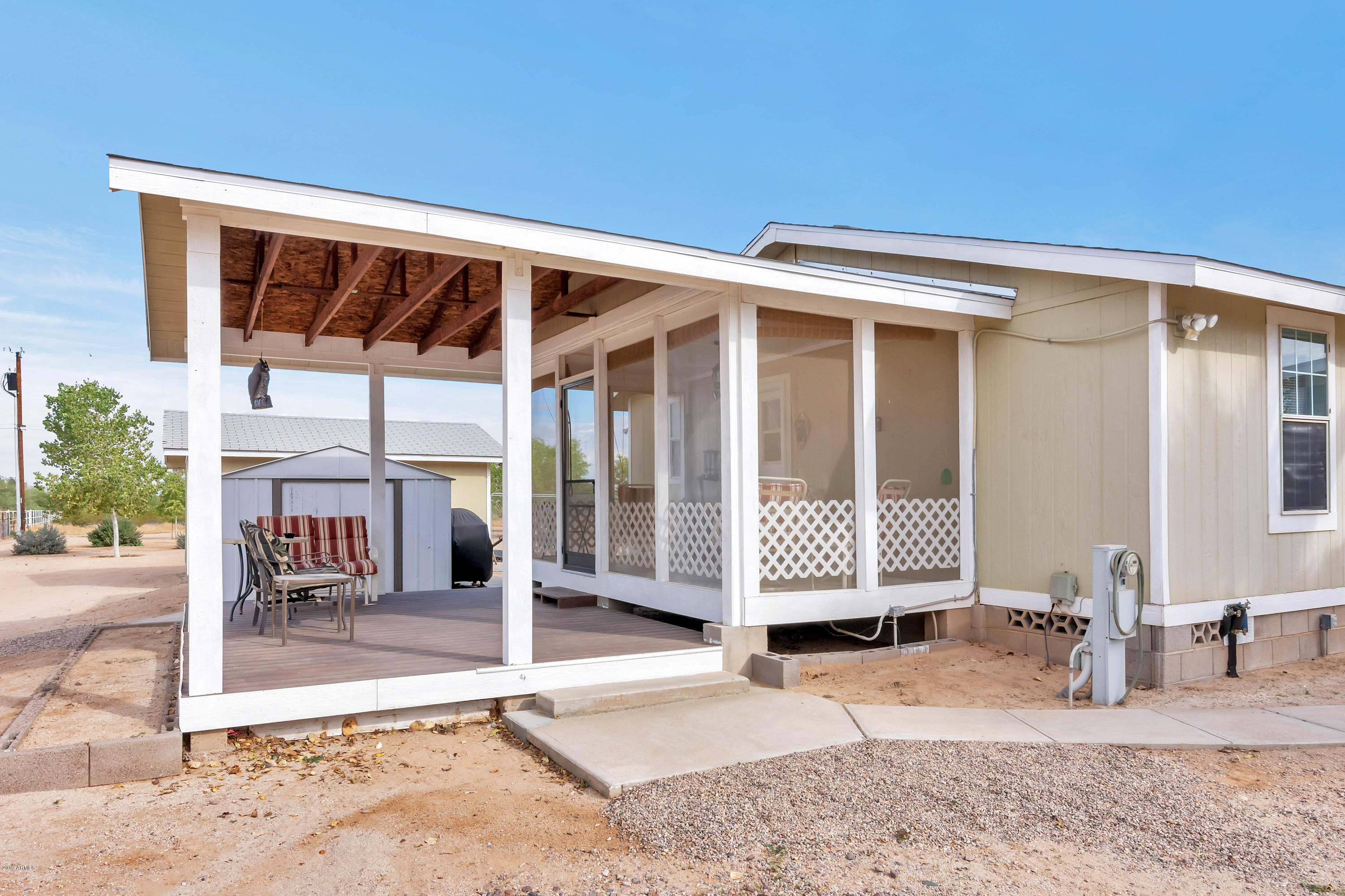 19716 West Rustler Road Buckeye, AZ 85326 - Photo 21 of 33 Covered patio