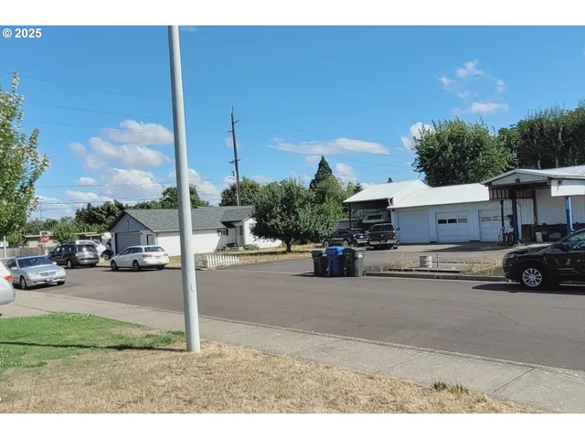 a car parked on the side of the road