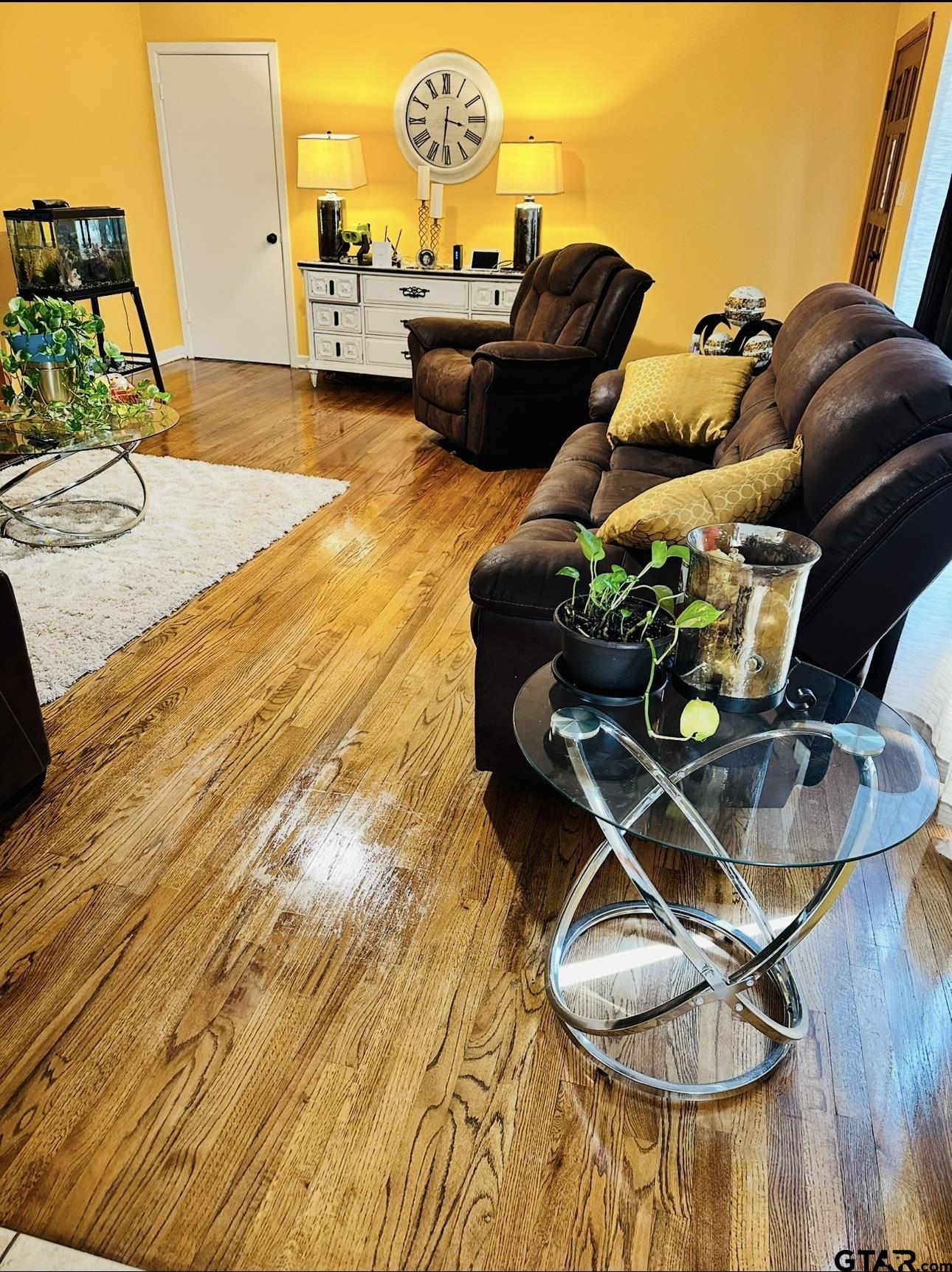 2008 Longview Drive Henderson, TX 75652 - Photo 3 of 18 a living room with furniture and a wooden floor