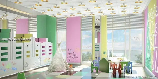 a bedroom with furniture and garden view