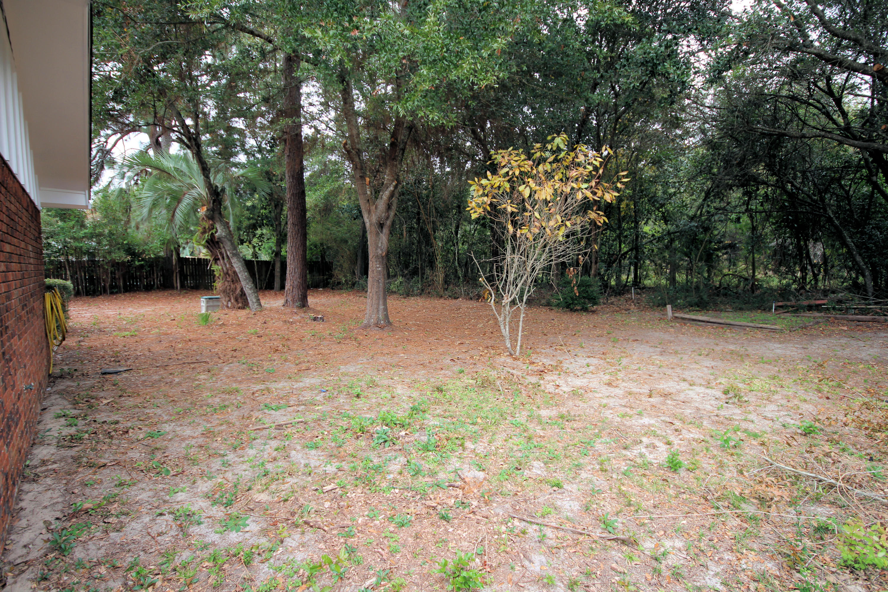 115 Country Club Road Shalimar, FL 32579 - Photo 22 of 25 a backyard of a house with lots of green space