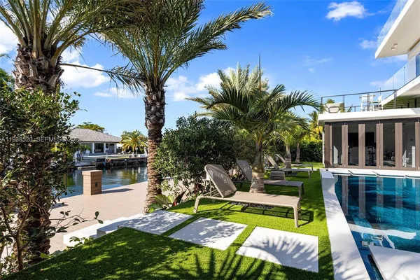 a view of balcony with chairs