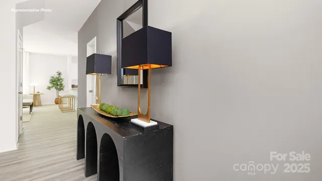 wooden floor in a bathroom