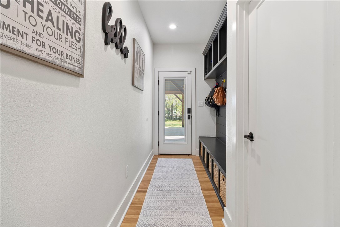 906 3rd Street Valley Mills, TX 76689 - Photo 23 of 52 a view of hallway with wooden floor