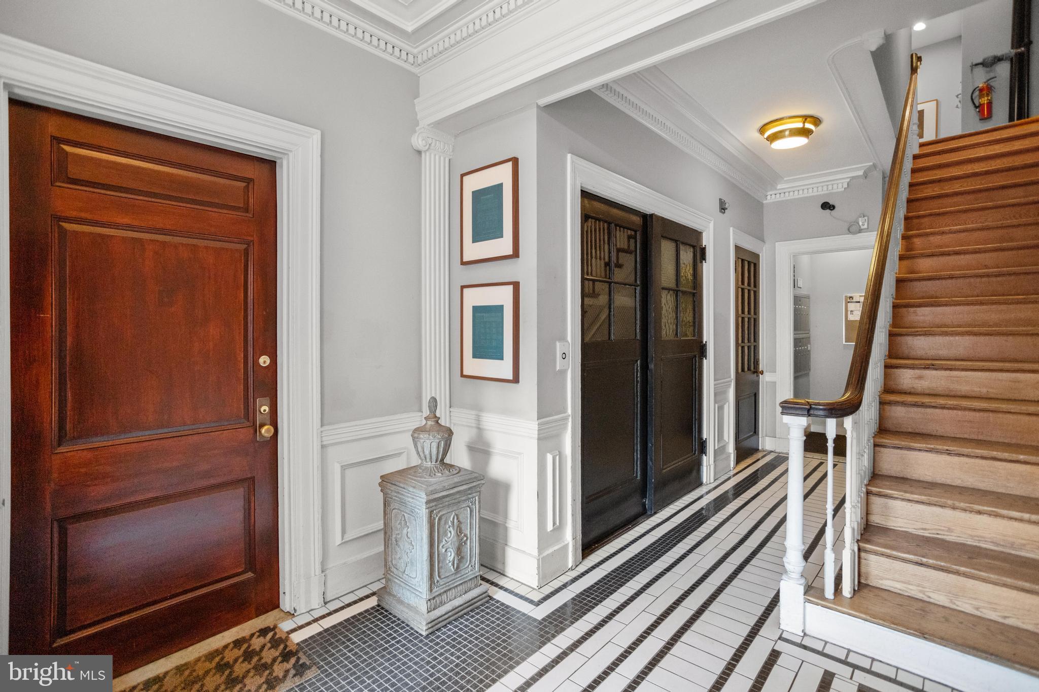 104 West Madison Street, Unit 6 Baltimore, MD 21201 - Photo 4 of 4 a view of balcony and staircase