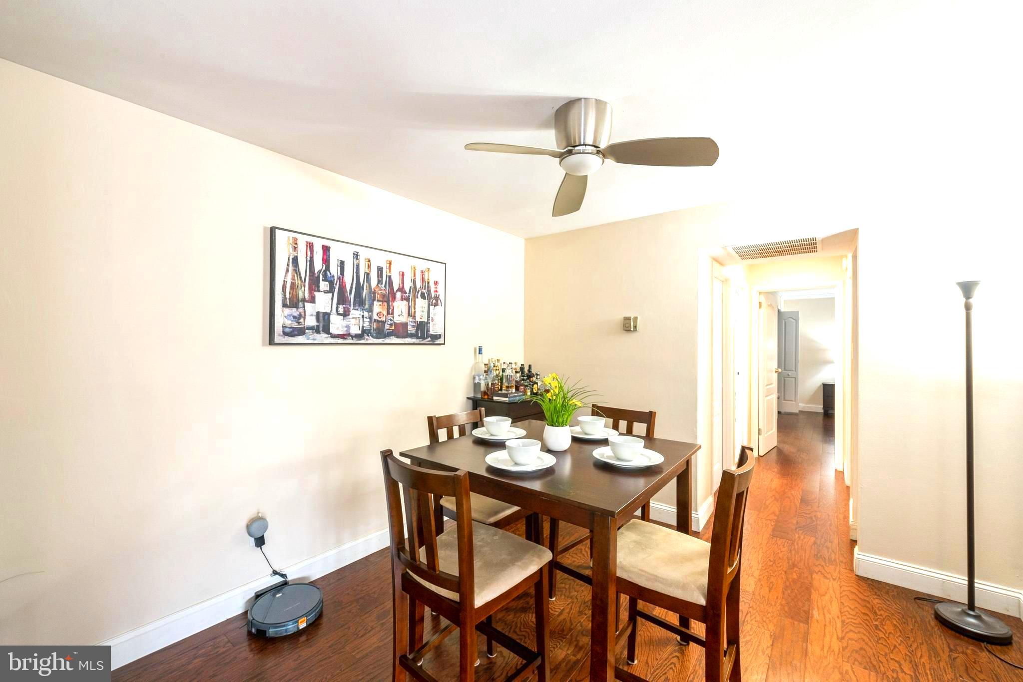 11232 Chestnut Grove Square, Unit 334 Reston, VA 20190 - Photo 8 of 31 Dining Room flows into Hallway for Bedrooms